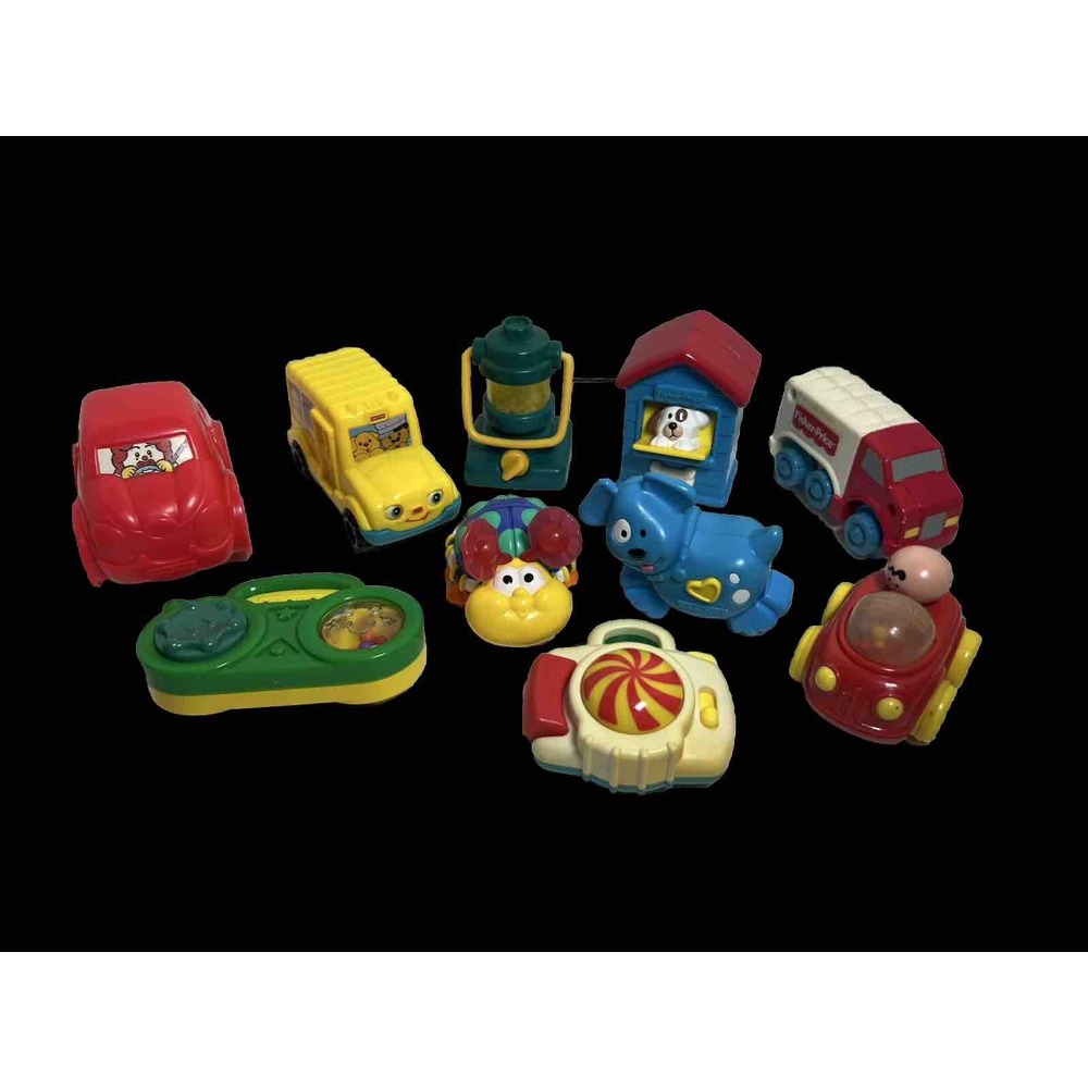 Vintage McDonald's Happy Meal Toys Lot Of 10‎ Mixed Lot